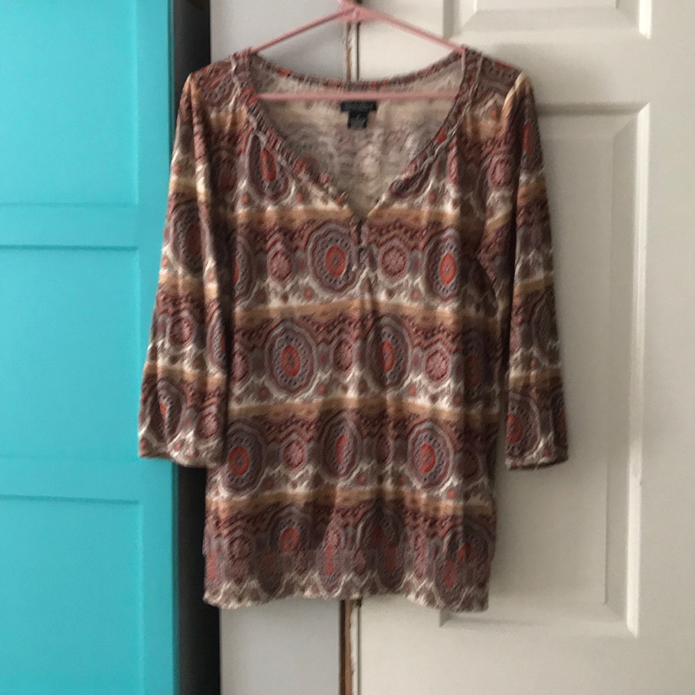 Paisley Lucky Brand shirt